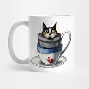 Kitten in a cup #003 Mug